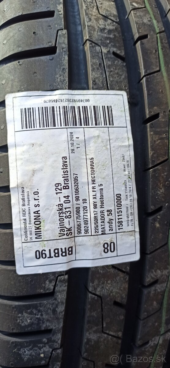 Chevrolet Orlando 5x115 r17 + pneu 225 50 R17sie info - 4