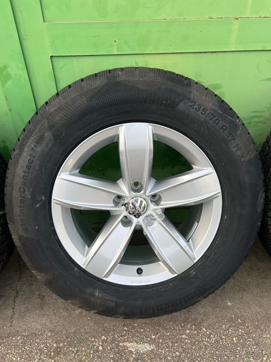 Zimna sada elektróny vw Touareg , 5x112 , r17 - 4