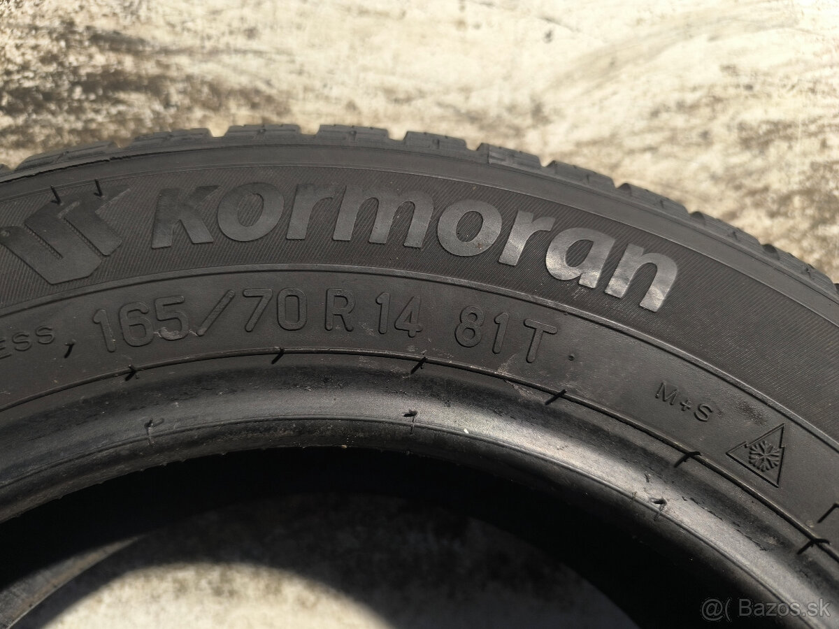 165/70 R14 Zimné pneumatiky Kormoran Snowpro 2 kusy - 4