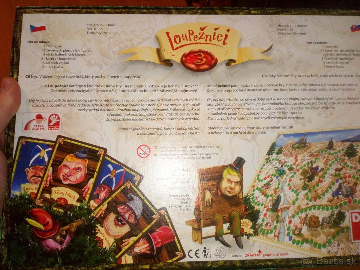 Spoločenská hra Loupežníci - 4