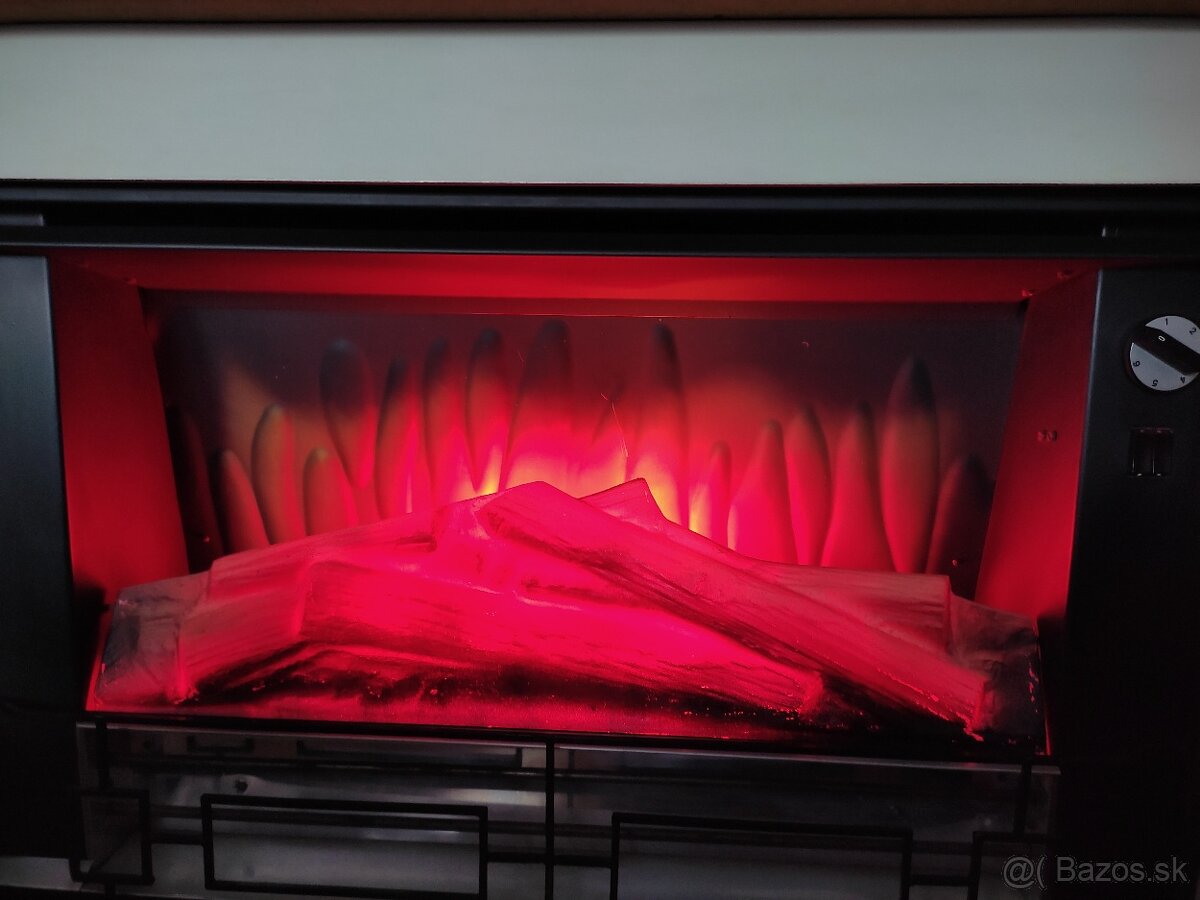 Retro elektrický krb - 4