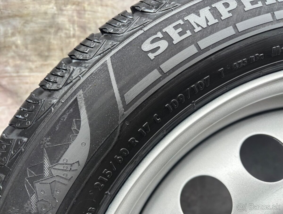 Zimní nepoužitá sada VW Transporter 215/60/17C - 4