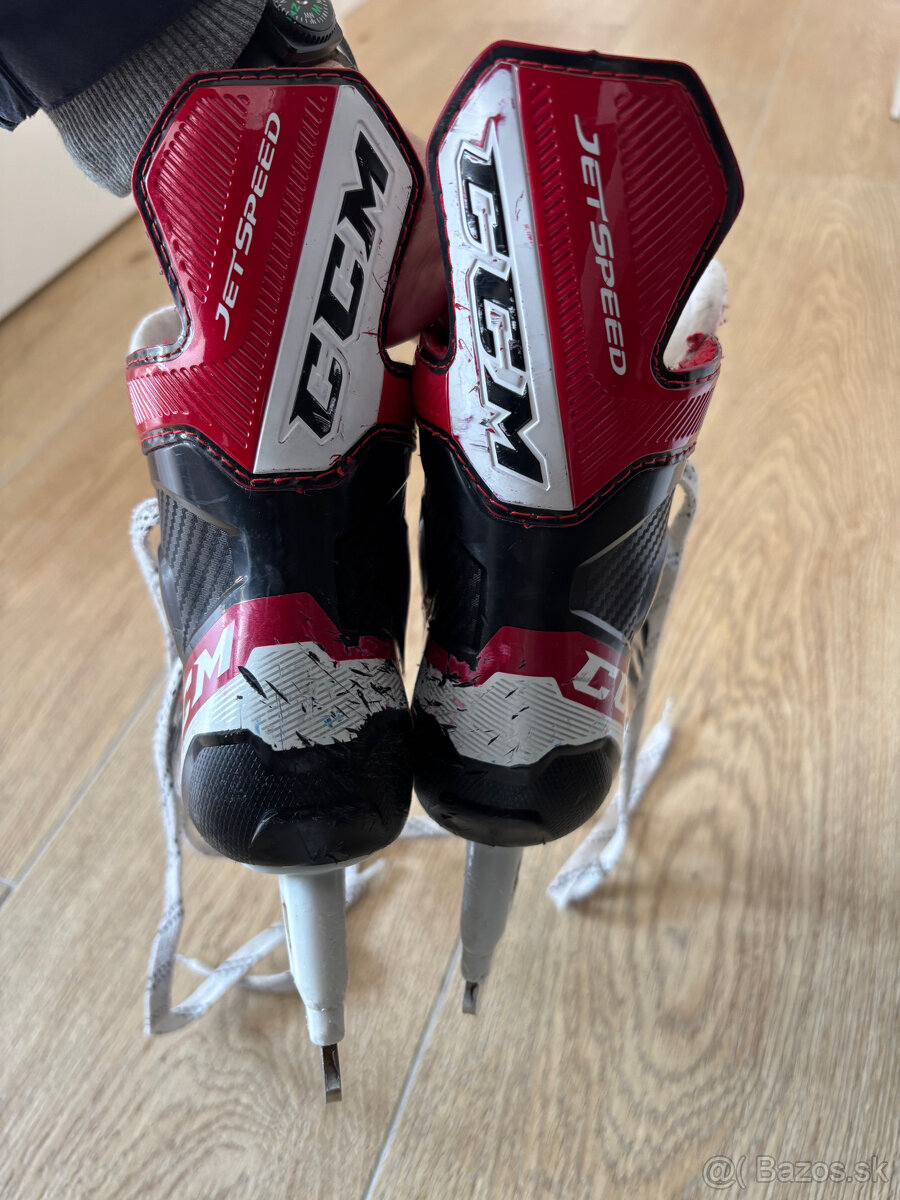 Detské korčule CCM Jetspeed Yth - 4