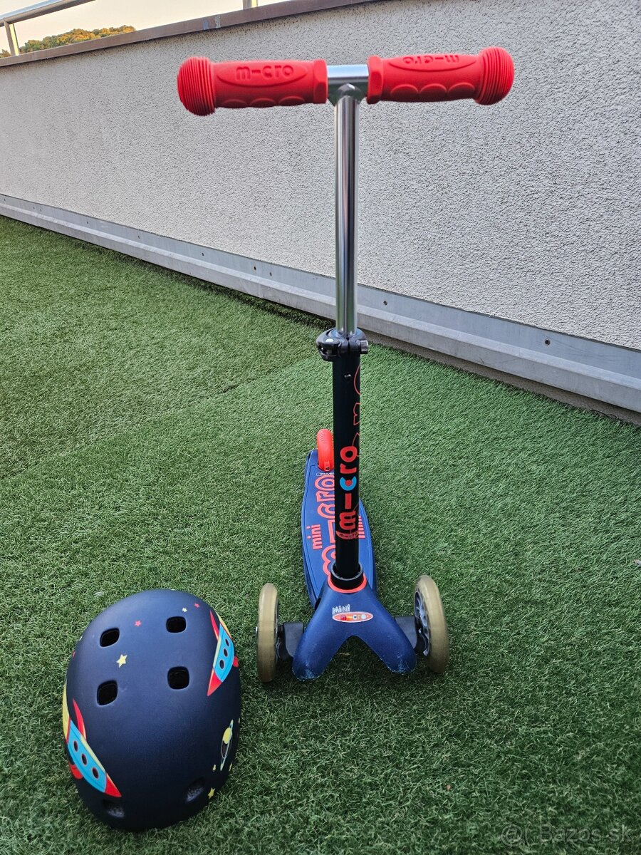 Kolobežka Mini micro deluxe + prilba - 4