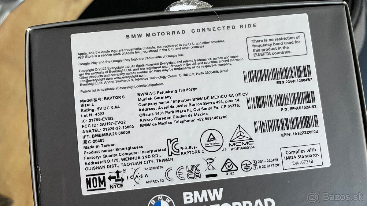 BMW SMARTGLASSES size L NOVA CENA - 4