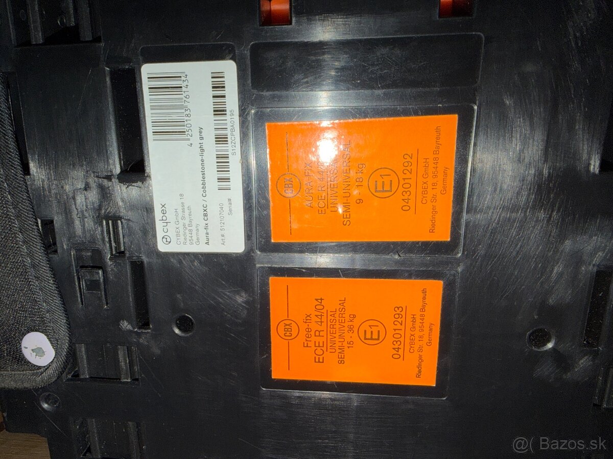 Autosedacka Cybex 9-18 - 4