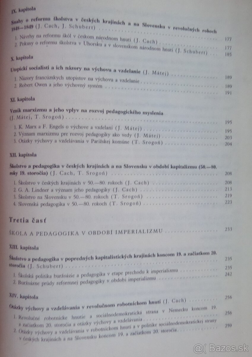 Dejiny školstva a pedagogiky - 4