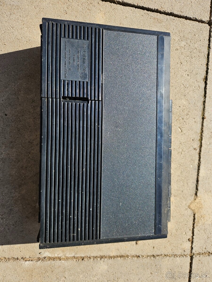 Tranzistorové rádio Meridian 202 USSR - 4