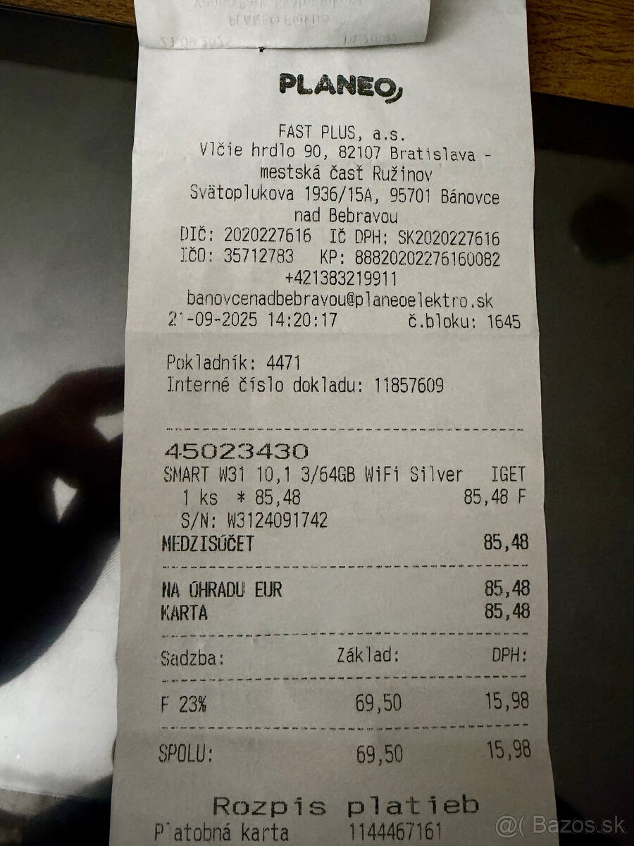 iGet SMART W31 10,1" - 4