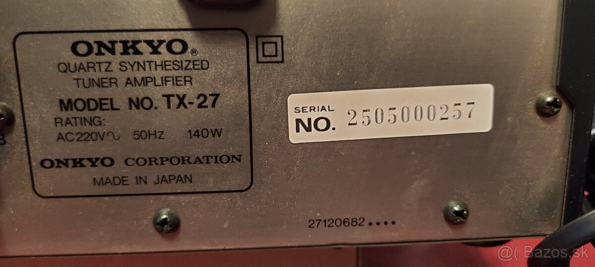 Predám vintage zostavu Onkyo - 4