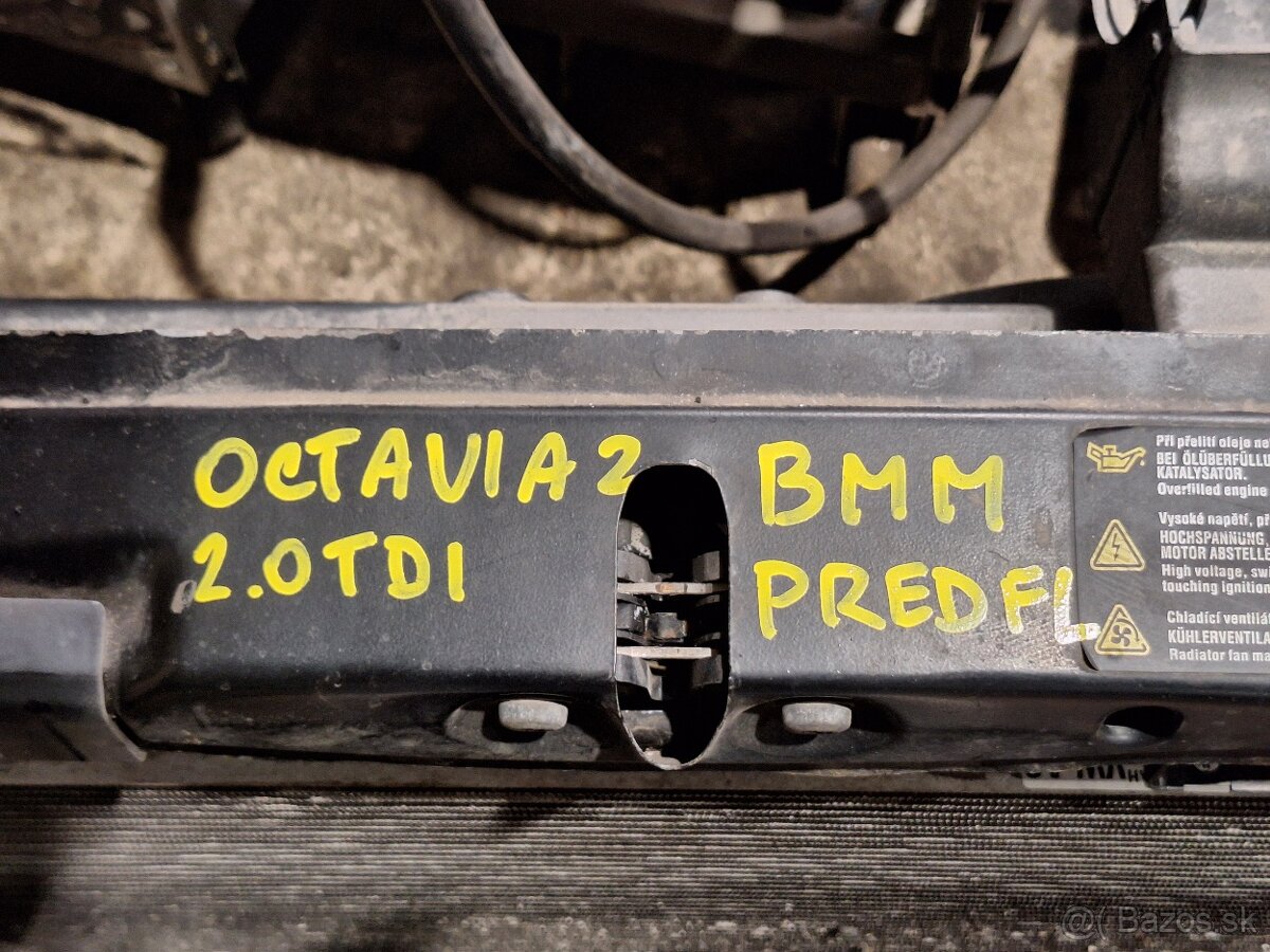 Škoda octavia 2 predná stena - 4