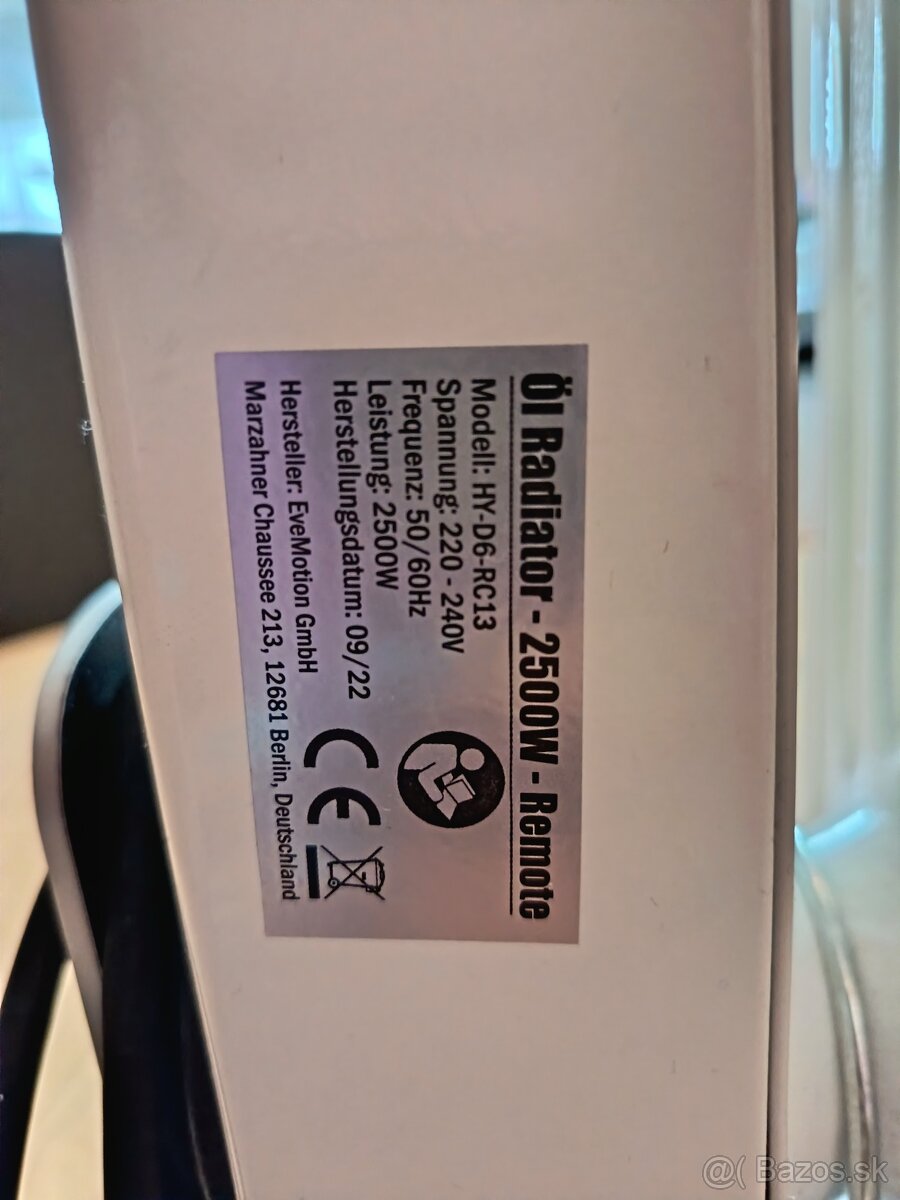 Olejový radiátor - 4