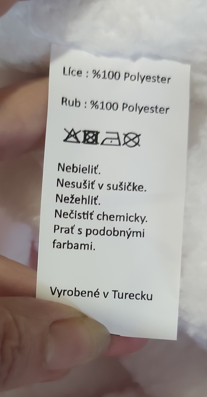 biela vianočná deka - 4