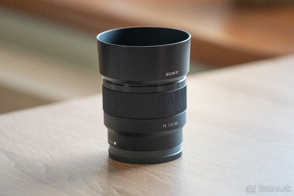 Predám objektív Sony FE 50mm f/1.8 - 4