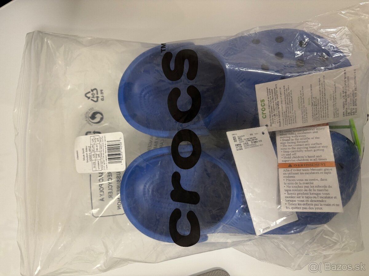 Crocs 36-37, farba blue bolt - 4