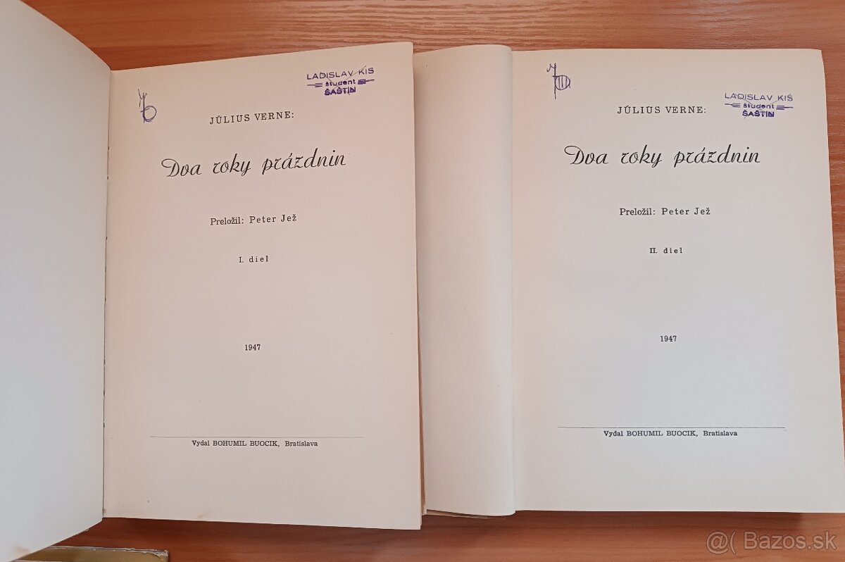 Jules Verne Dva roky prázdnin 1947 - 4