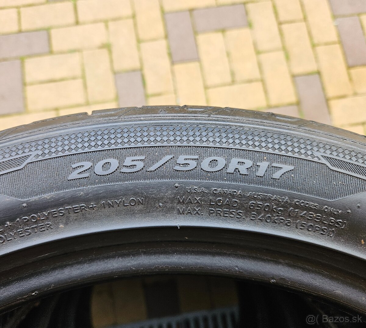 Letné pneumatiky 205/50 R17 - 4