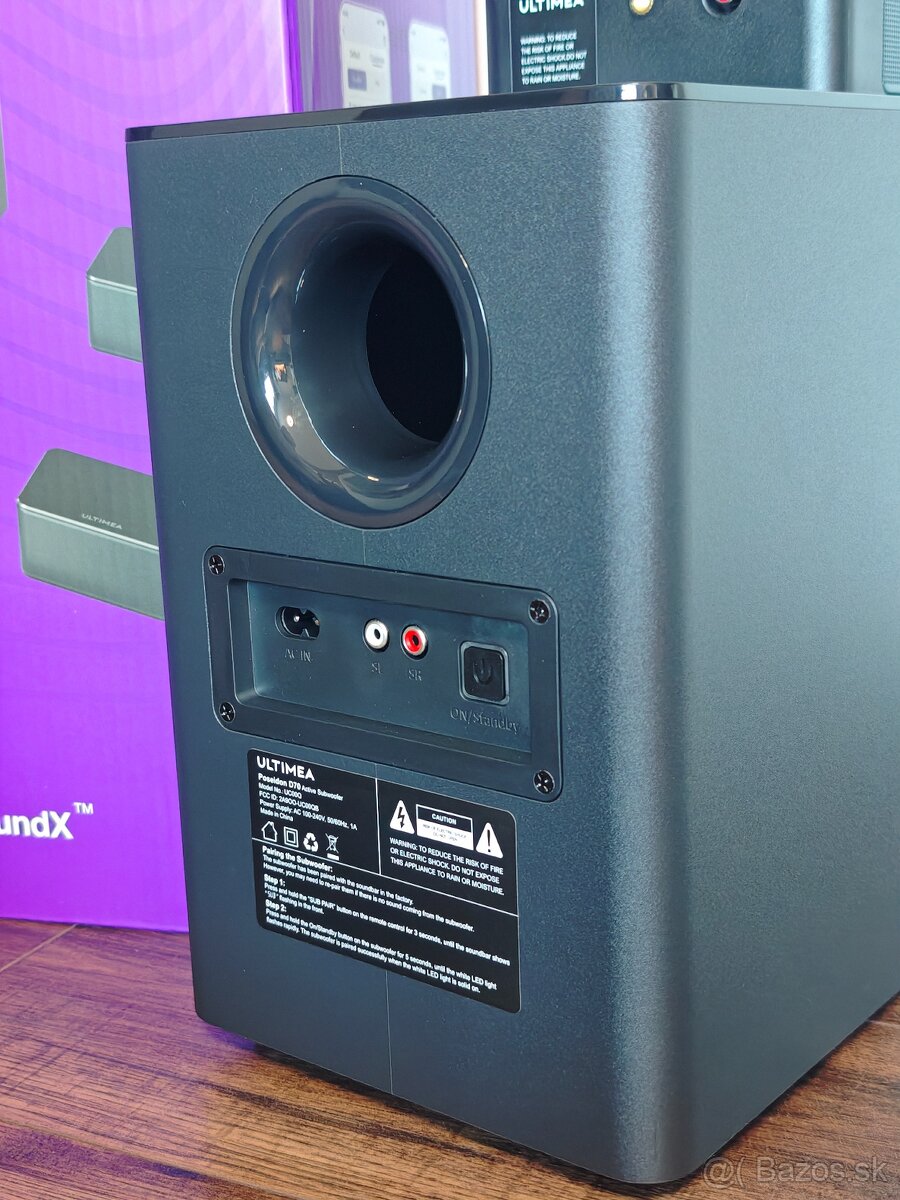 Ultimea Poseidon D70 7.1 bezdrotovy soundbar - 4