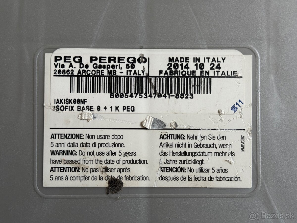 Peg pérego ISOFIX Základňa - 4