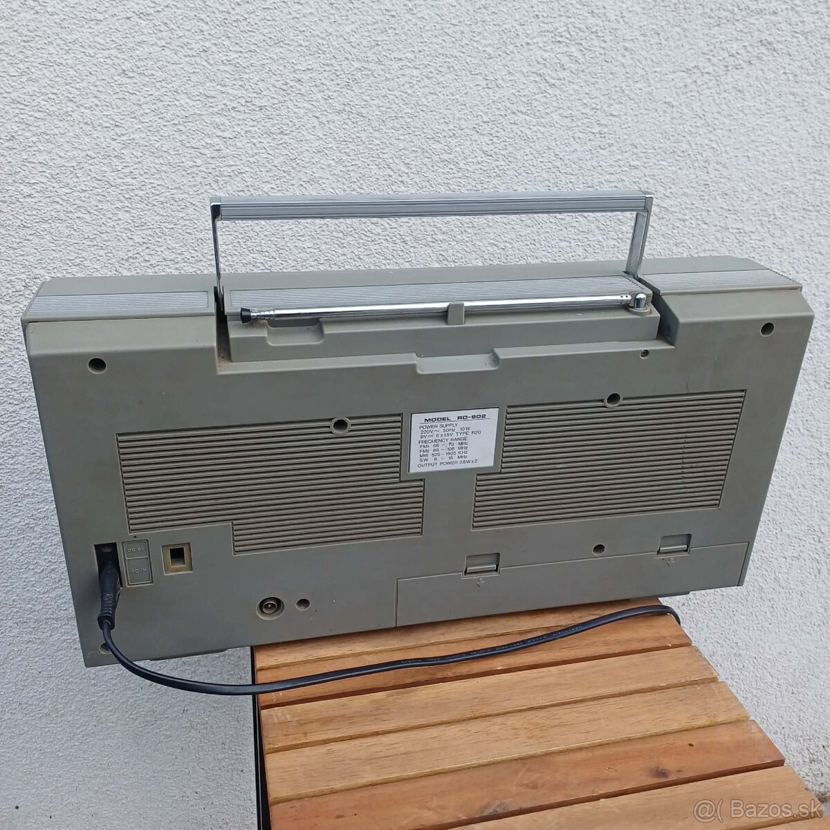 Retro boombox Asahi RD-802 - 4