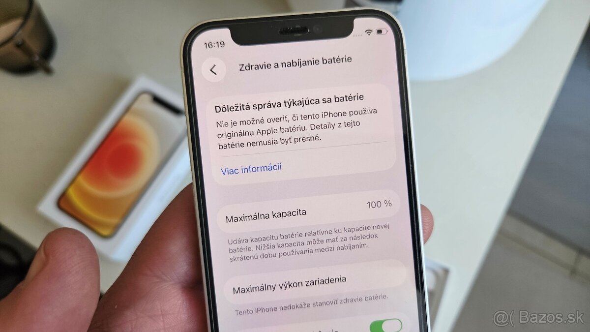 Apple iPhone 12 mini 128GB - nová batéria - 4