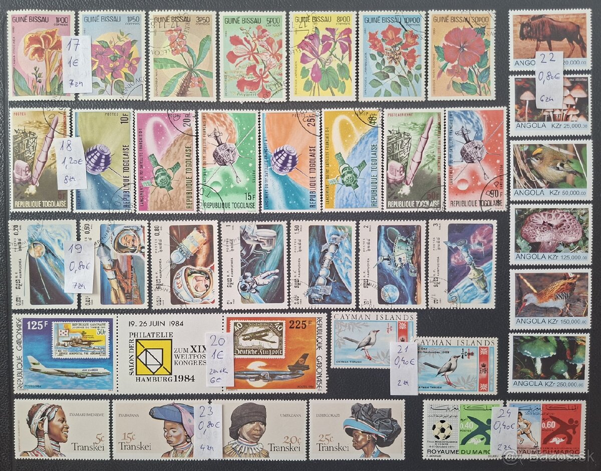 Postove znamky Mix 4 (101poloziek) - 4