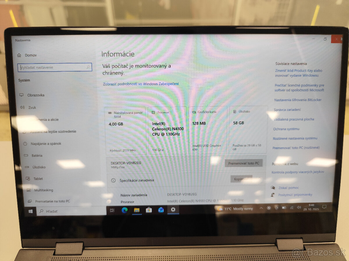 Umax VisionBook 14Wg Flex - nefunkčná klávesnica - 4
