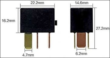 Relé pre Honda NC750X/ CBF 600-na svetlá,vyhrievané rukoväte - 4