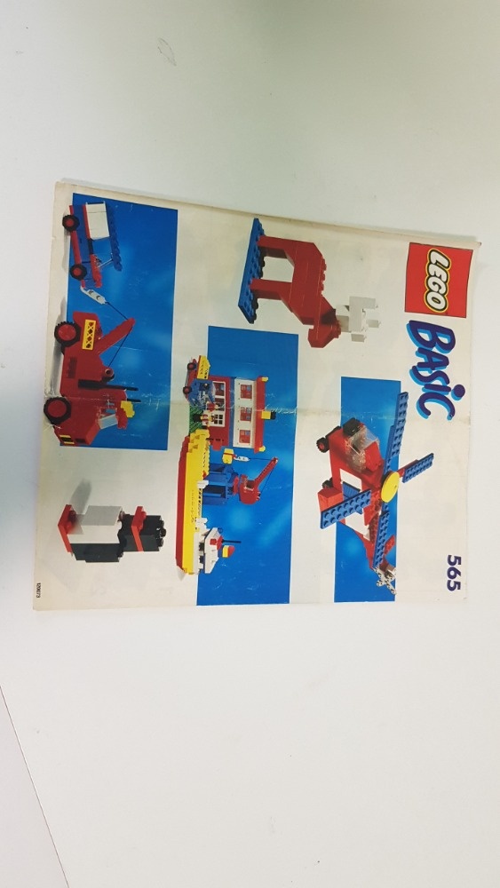 Lego prospekt od setu 565-2 Basic rok 1990 - 4