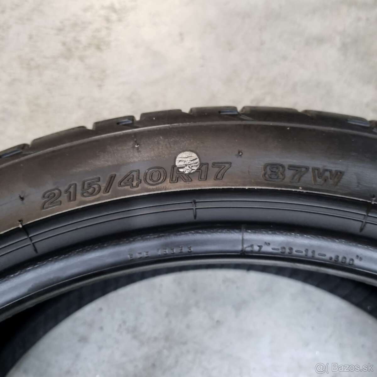 Letné pneumatiky 215/40 R17 BRIDGESTONE - 4