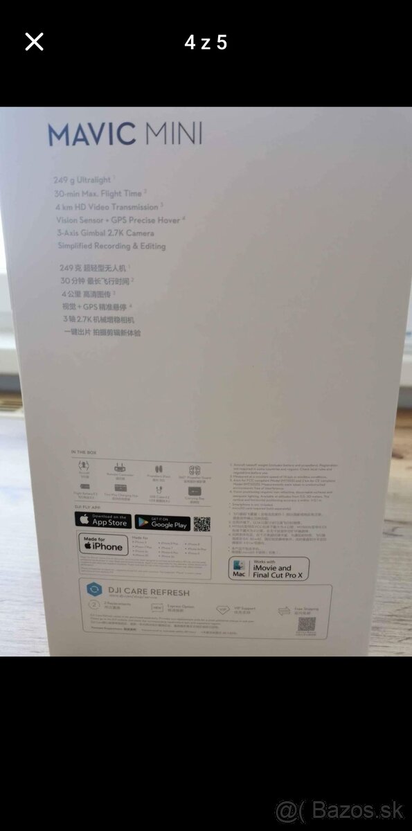 Novo ZNÍŽENÁ CENA - Ovládač k Dronu DJ Mavic Mini - 4