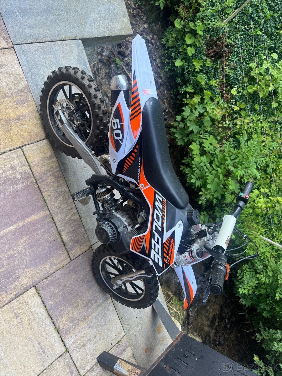 Predám detskú motorku 50 cm3 - 4