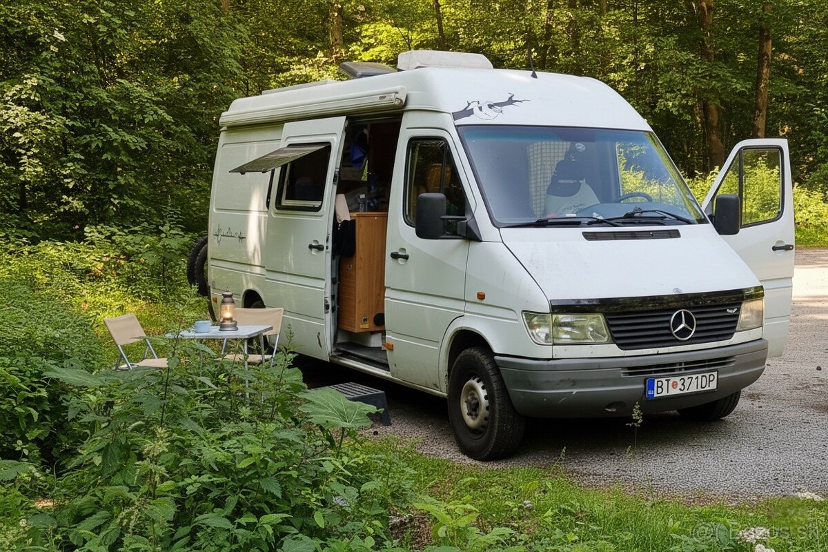 🚐 Obytná dodávka MB Sprinter 312D - Off-grid a Celoročná - 4