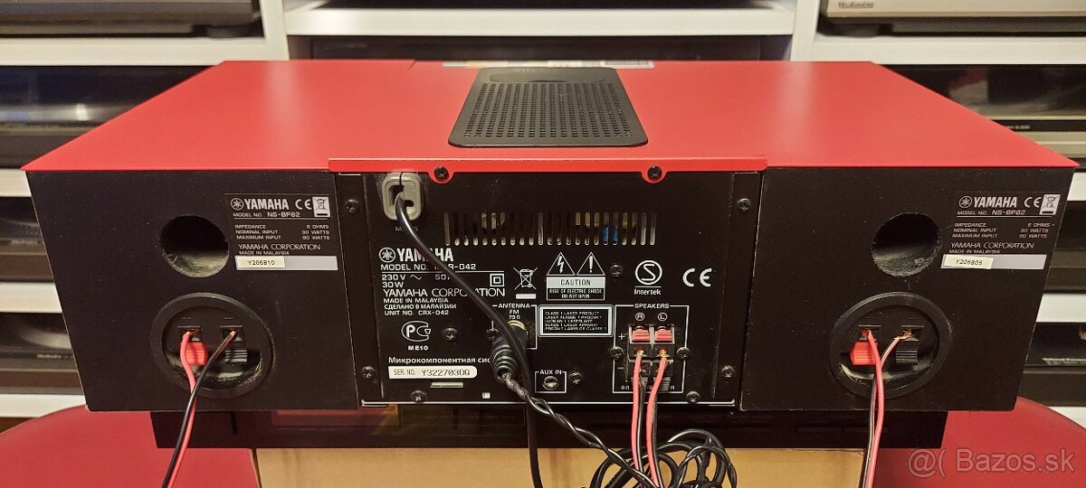 Predám mini systém Yamaha MCR-042 - 4