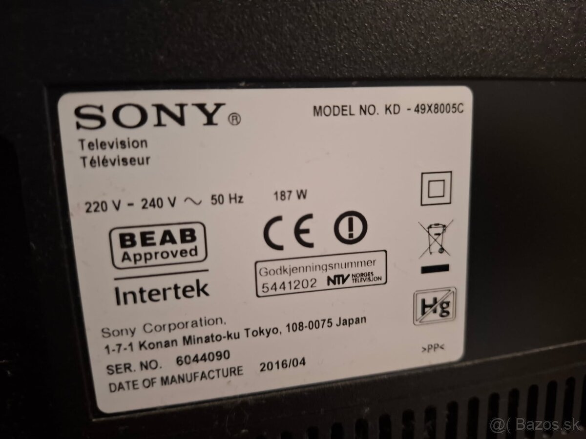 Predám Tv Sony Bravia - 4