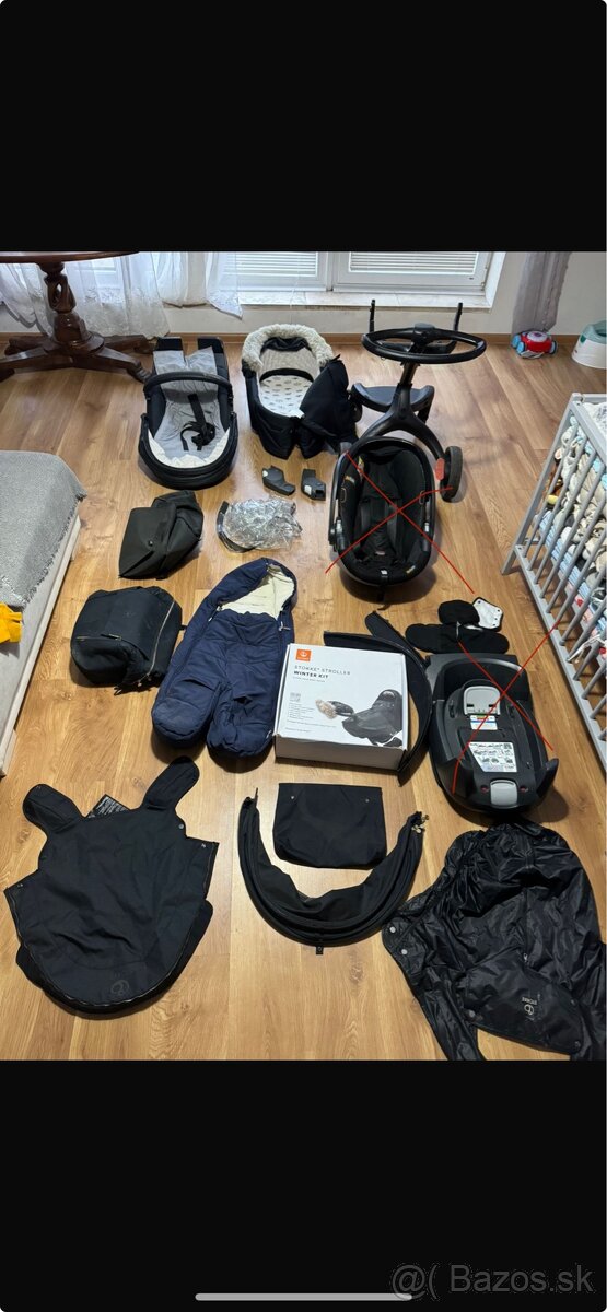 Stokke V6 Xplory gold limited edition 2/3 kombinácia - 4