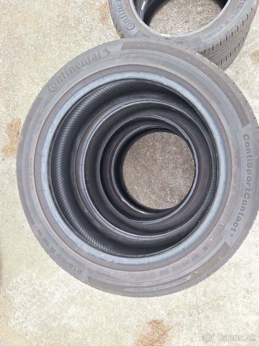 Continental 215/50 R 18 W letné - 4