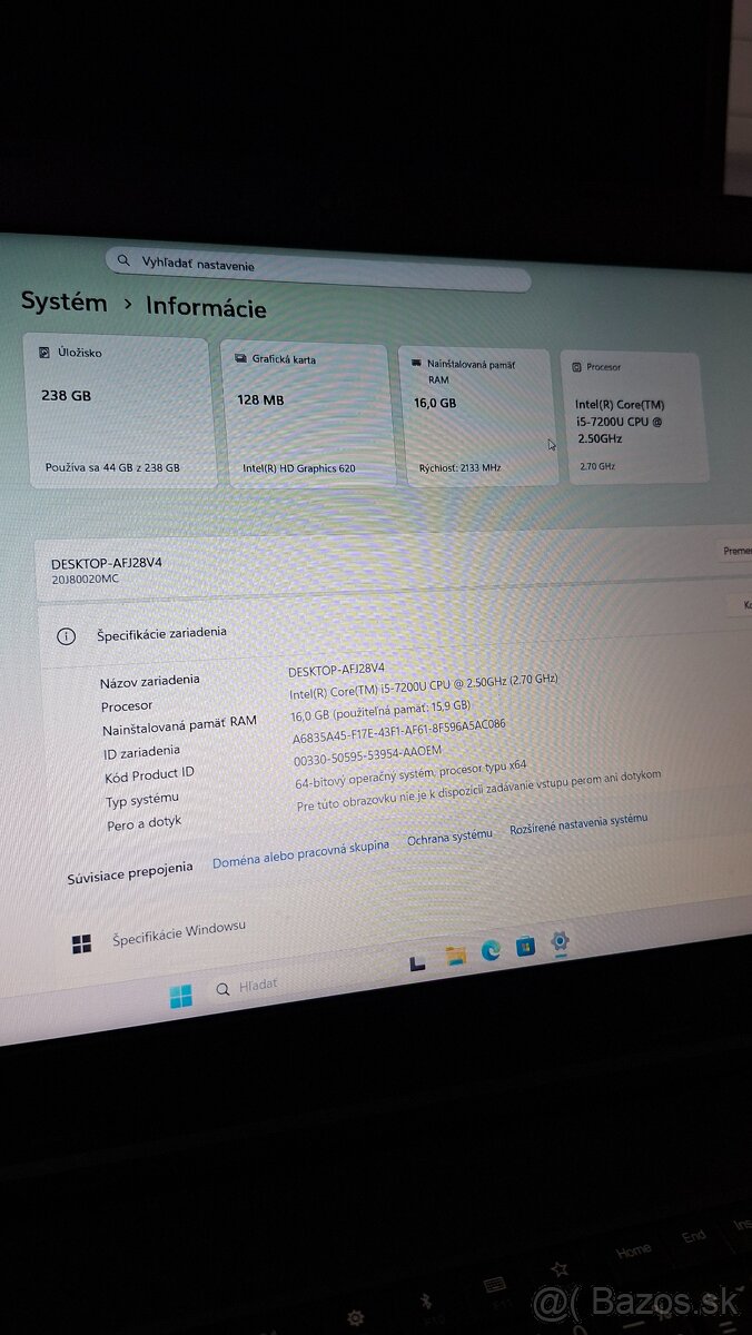 Predam notebook Lenovo ThinkPad L570 - 4