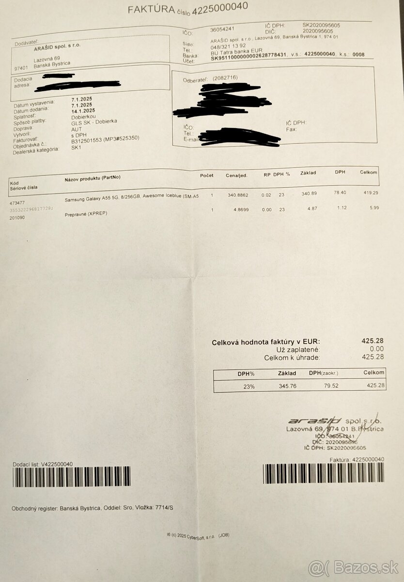 Predám Samsung galaxy a55 5g 256gb - 4