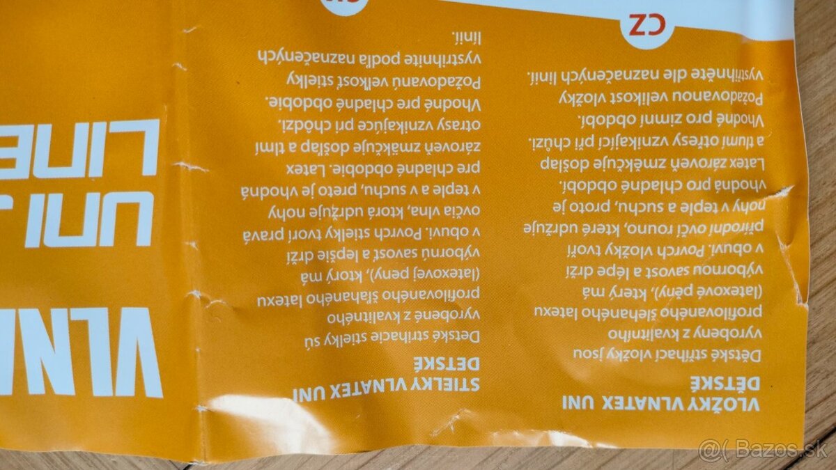 Vložky do bot vel 25 - 36 - 4