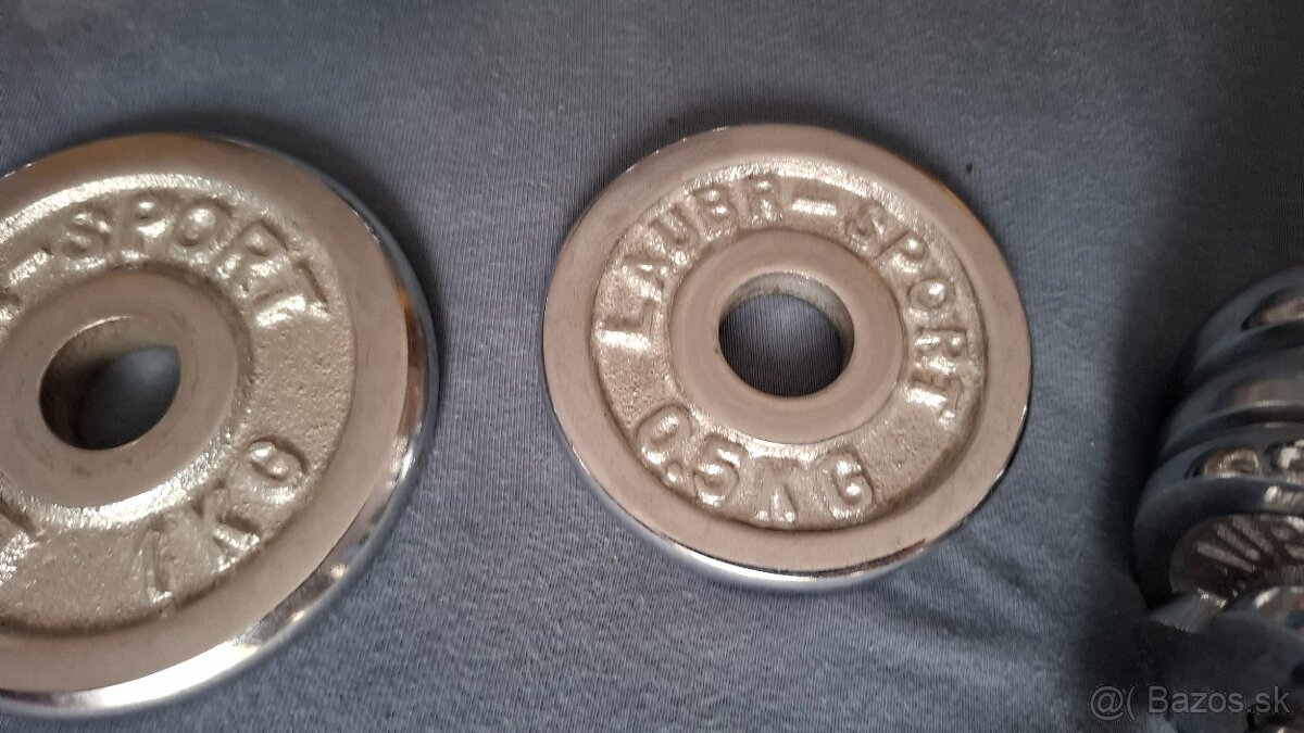 činky jednoručné 2ks 2,5-7kg - 4