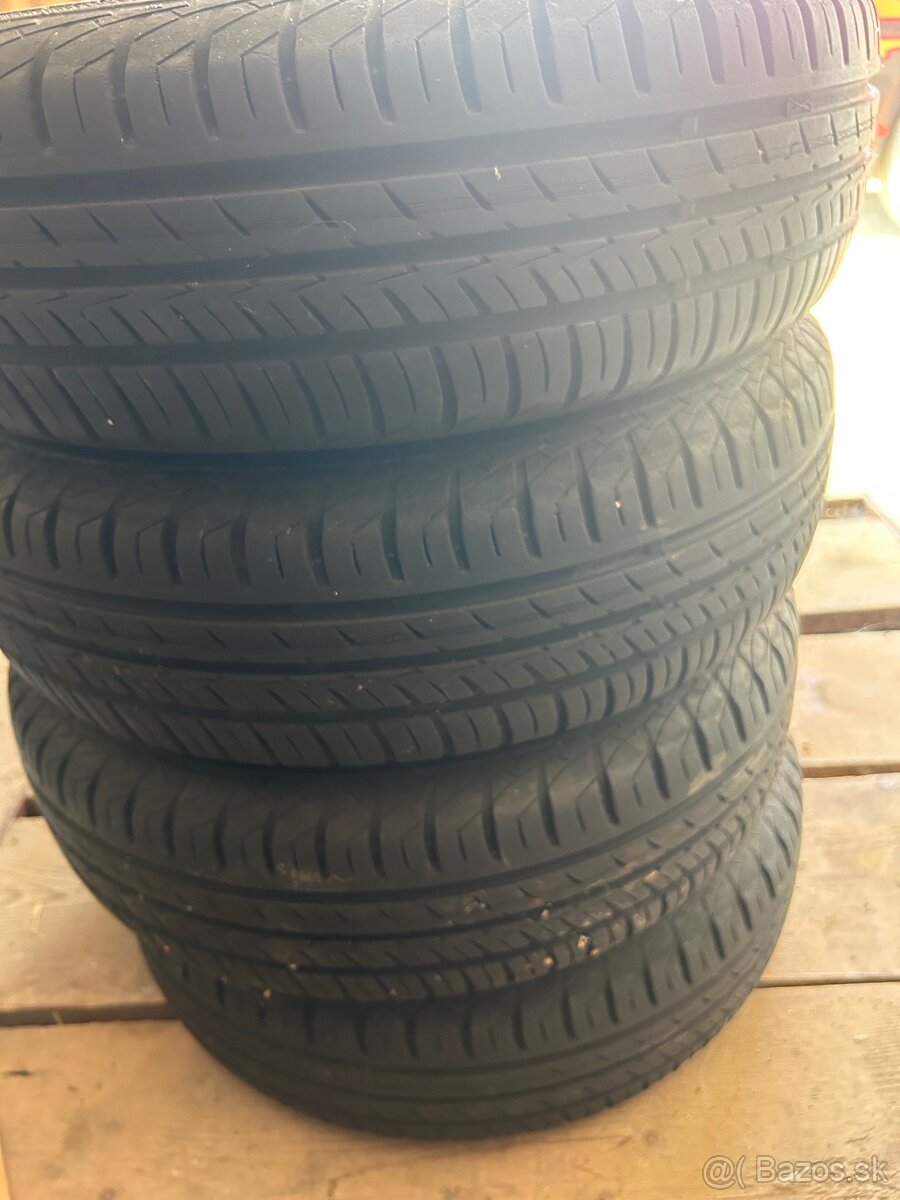 Predám plechové disky s pneu Matador - 4