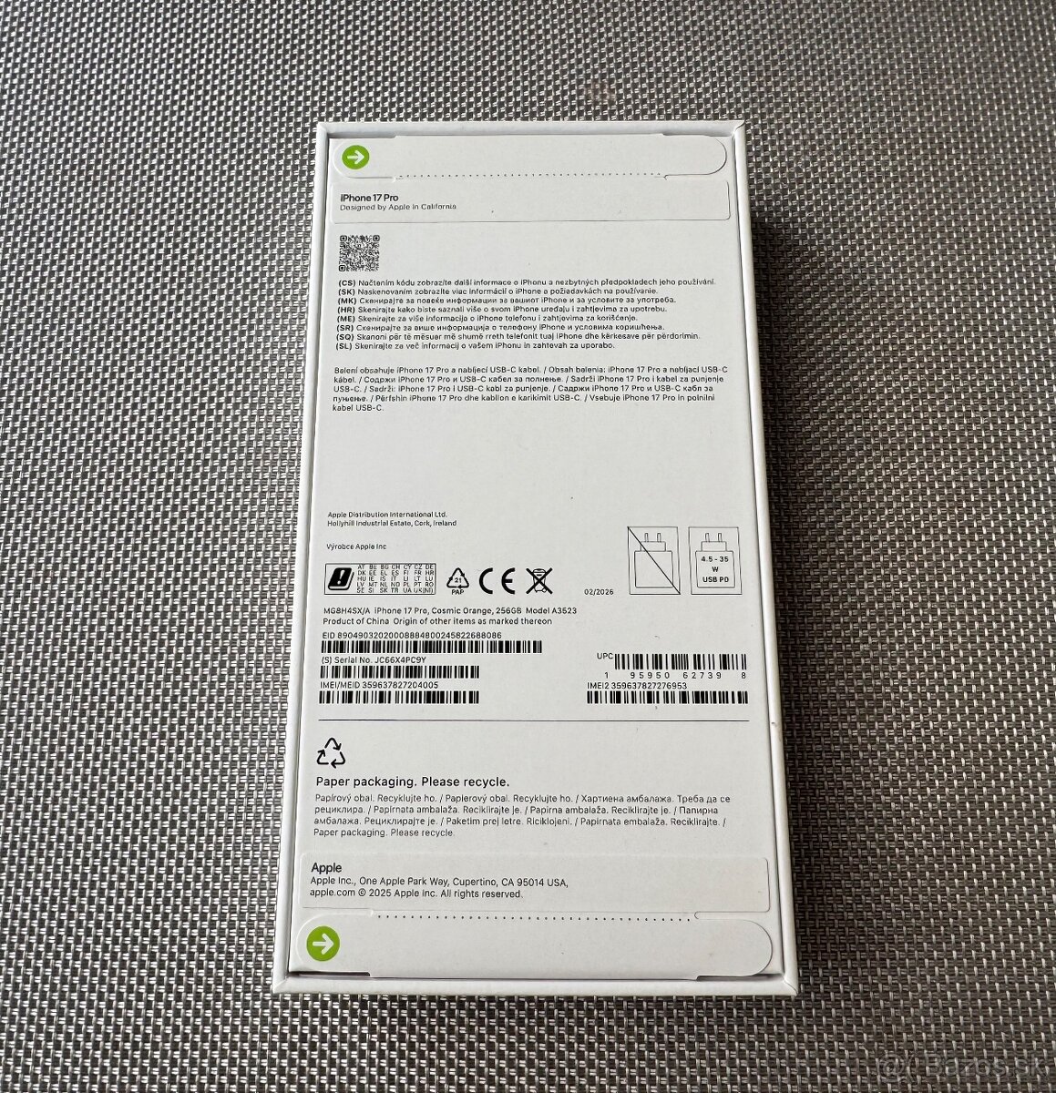 iPhone 17 Pro 256GB - NOVY - NEROZBALENY - 4