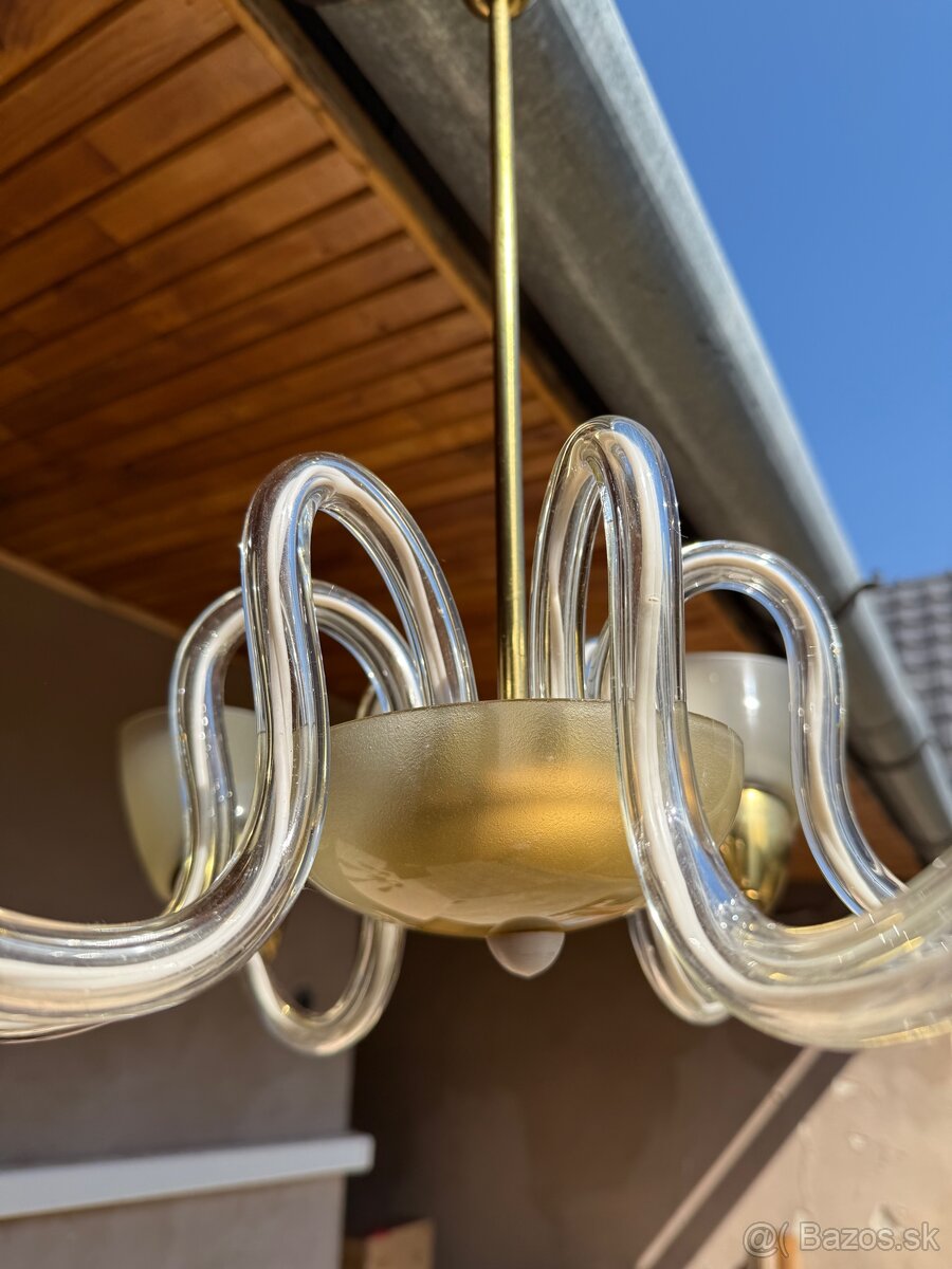 Predam krasny skleneny luster Brusel - 4