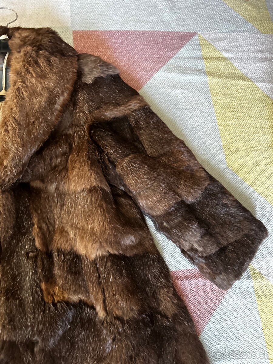 Pravý norkový kabát - 4