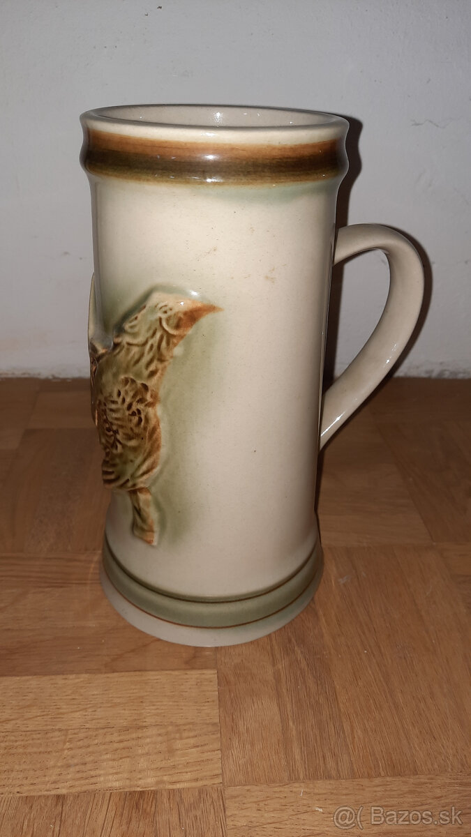 Velké litrové pivové krígle poháre - 4