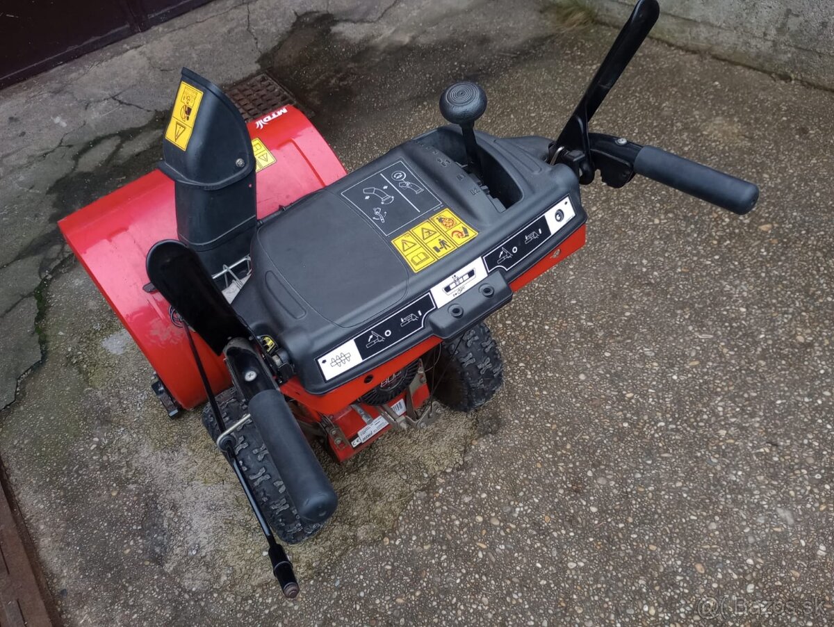 Snežná fréza MTD E640F dvojstupňová - 4