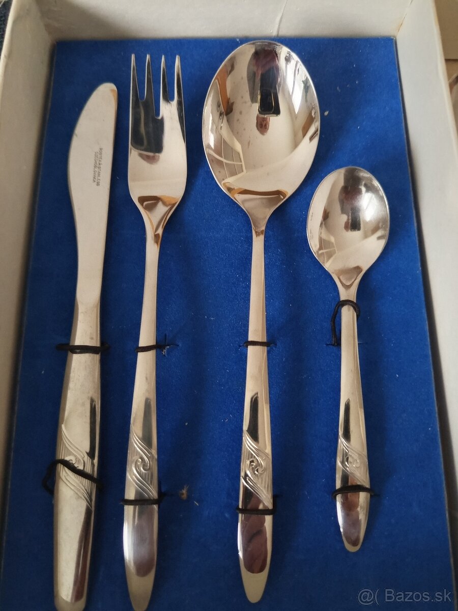 RETRO PRIBORY ROSTEX CZECHOSLOVAKIA-TOP STAV - 4