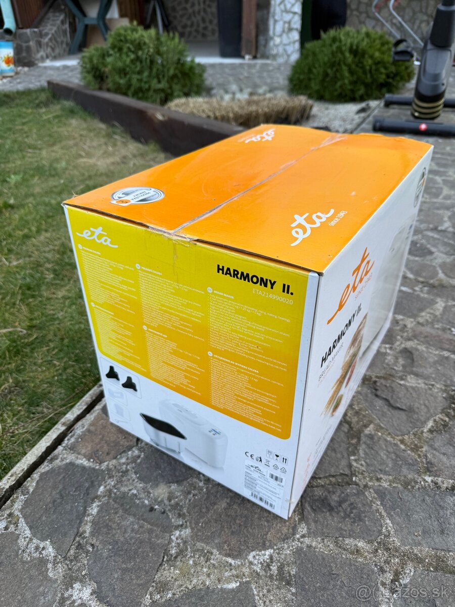 Domáca pekáreň ETA Harmony II - 4