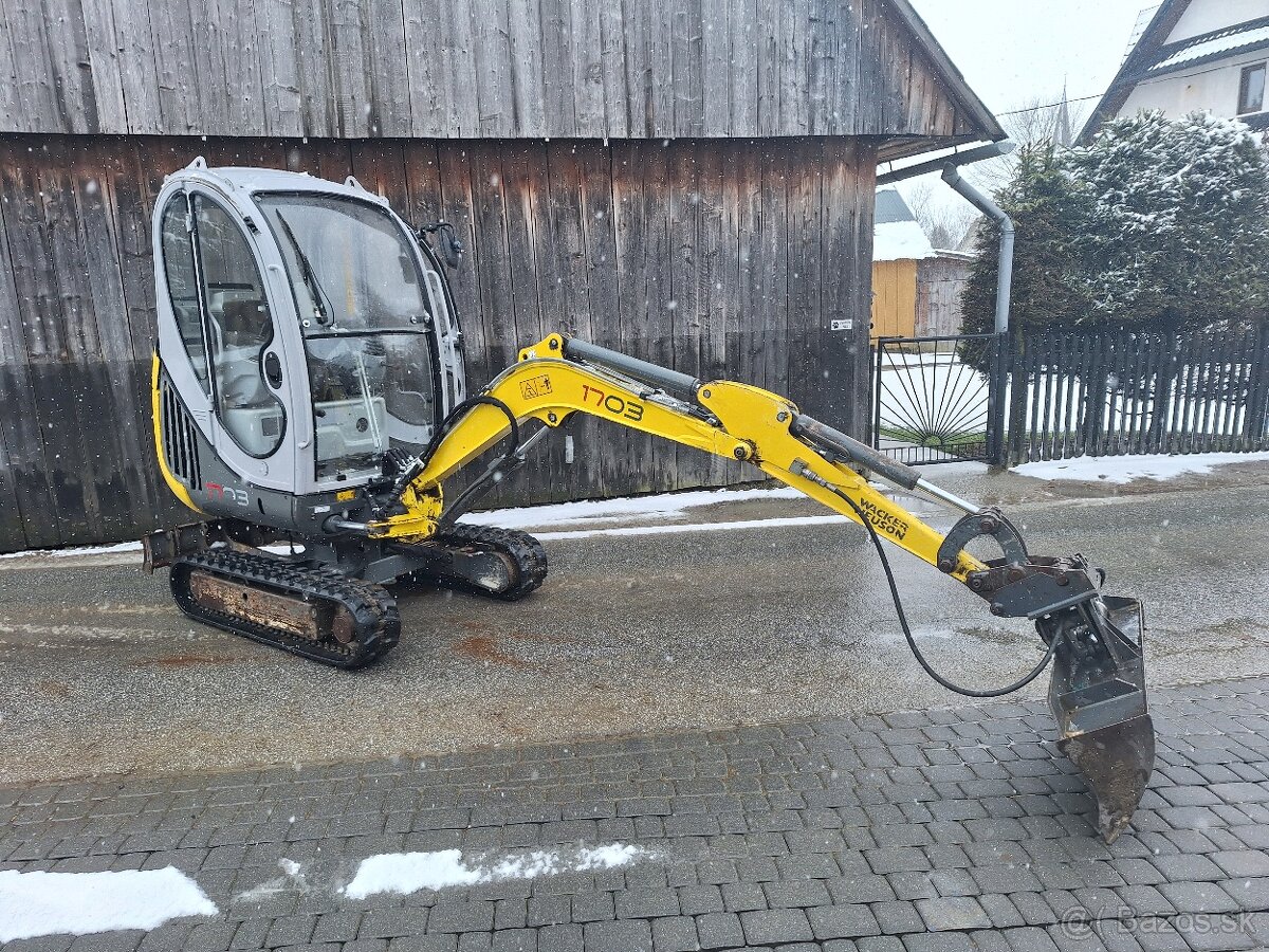 Minibager Wacker neuson 1703 - 4